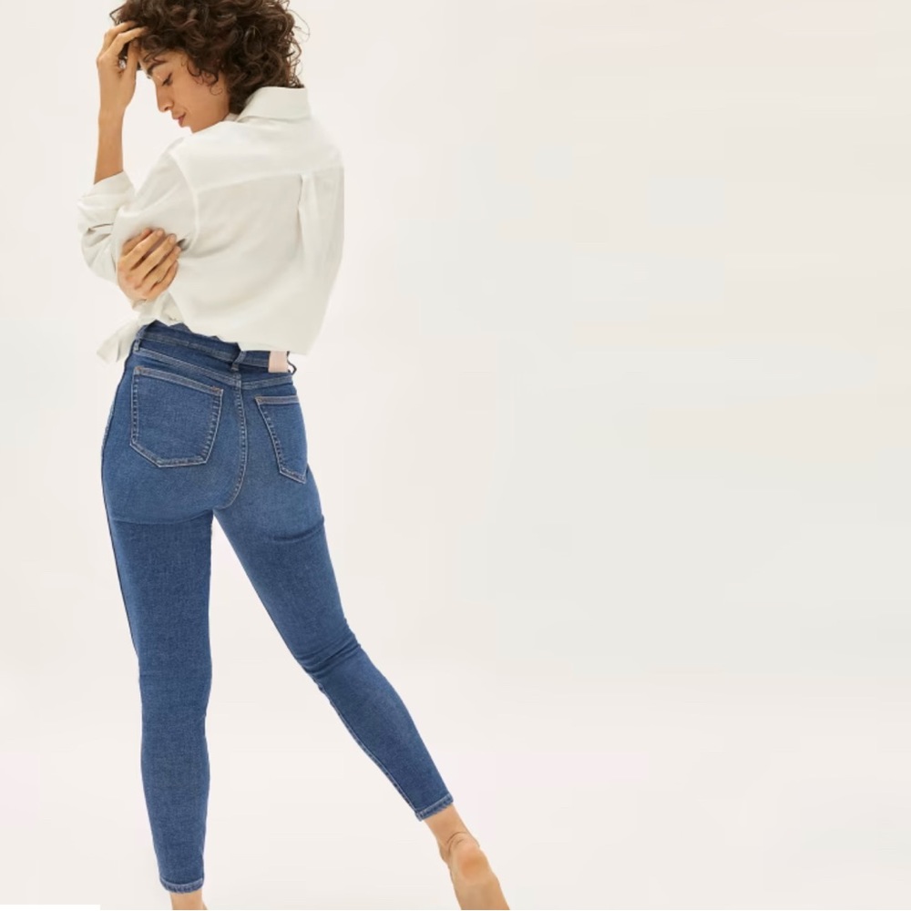EVERLANE Way-High® Clean Front Skinny Jean